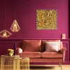 KARE Deko Rahmen Gold Flower 60x60cm Best