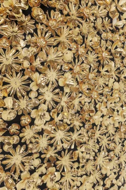 KARE Deko Rahmen Gold Flower 120x120cm Sale