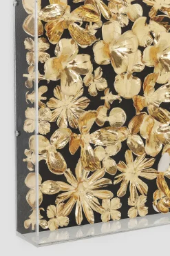 KARE Deko Rahmen Gold Flower 120x120cm Sale