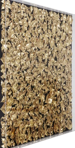KARE Deko Rahmen Gold Leaf 120x120cm Hot
