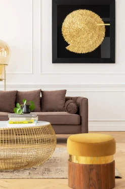KARE Deko Rahmen Golden Snail 120x120cm Best