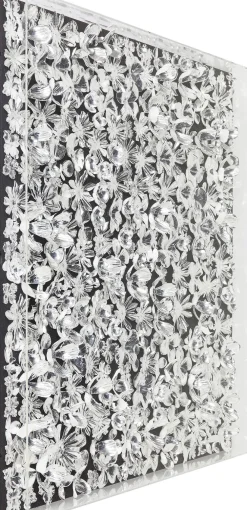 KARE Deko Rahmen Silver Flower 100x100cm Sale