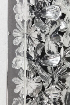 KARE Deko Rahmen Silver Flower 100x100cm Sale