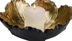 KARE Deko Schale Flower Bloom Schwarz Gold Ø25cm Hot
