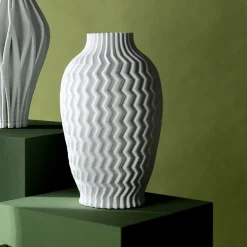 KARE Deko Vase Akira Oval 35cm New
