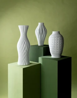 KARE Deko Vase Akira Oval 35cm New