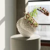 KARE Deko Vase Anemone Weiß 37cm New