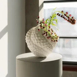KARE Deko Vase Anemone Weiß 37cm New