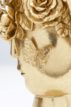 KARE Deko Vase Flowercrown Gold 20cm Sale