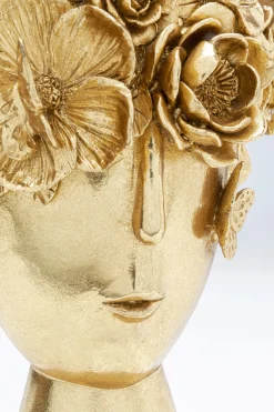 KARE Deko Vase Flowercrown Gold 20cm Sale