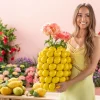 KARE Deko Vase Lemon Juice 40cm Hot