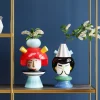 KARE Deko Vase Puppet Girl 36cm