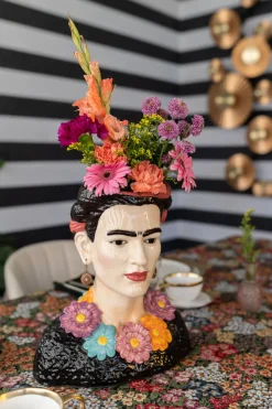 KARE Deko Vase Style Muse Flowers 34cm New