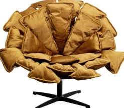 KARE Drehsessel + Hocker Blossom Online