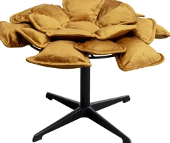 KARE Drehsessel + Hocker Blossom Online