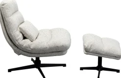 KARE Drehsessel + Hocker Columbia Online