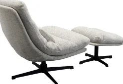 KARE Drehsessel + Hocker Columbia Online
