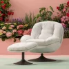 KARE Drehsessel + Hocker Stanford