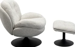 KARE Drehsessel + Hocker Stanford