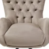 KARE Drehsessel Bellissima Velvet Taupe Sale