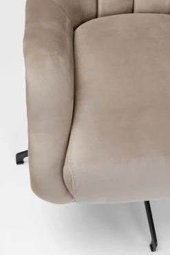 KARE Drehsessel Bellissima Velvet Taupe Sale
