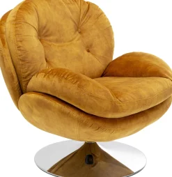 KARE Drehsessel Cosy Amber Hot