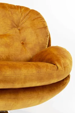 KARE Drehsessel Cosy Amber Hot