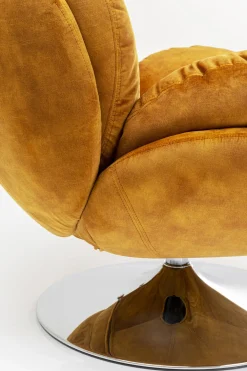 KARE Drehsessel Cosy Amber Hot