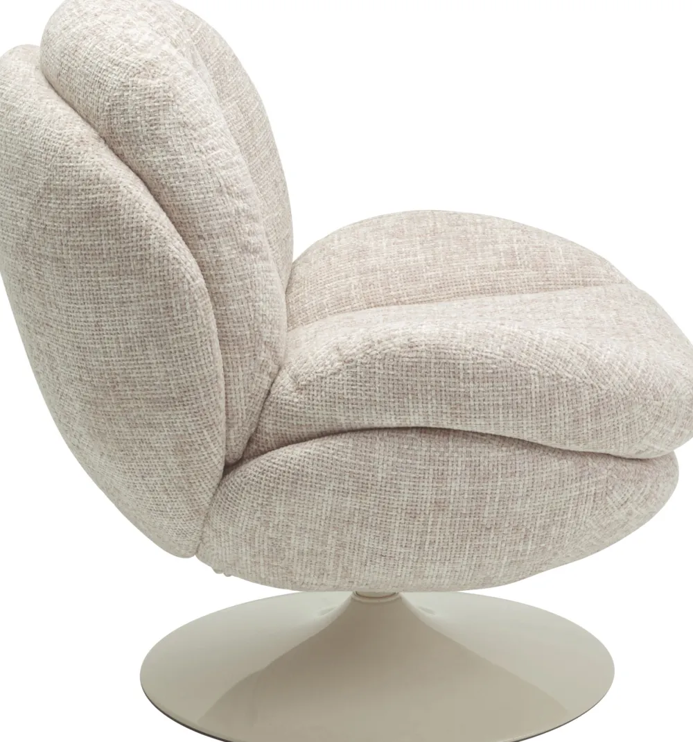 KARE Drehsessel Cosy Beige Best