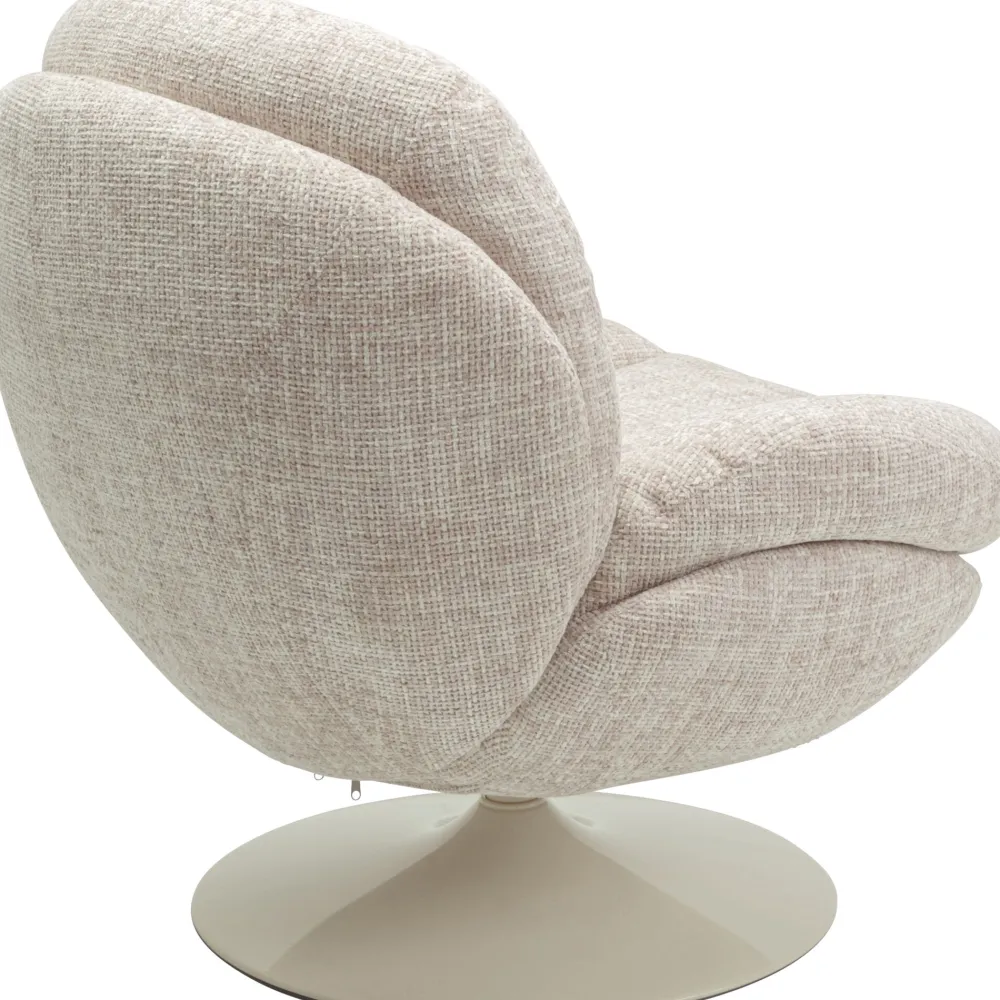 KARE Drehsessel Cosy Beige Best