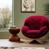 KARE Drehsessel Cosy Berry Hot