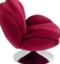 KARE Drehsessel Cosy Berry Hot