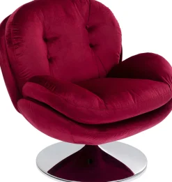 KARE Drehsessel Cosy Berry Hot