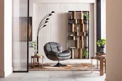 KARE Drehsessel Cosy Grau Online
