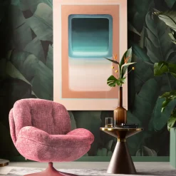 KARE Drehsessel Cosy Pink Hot