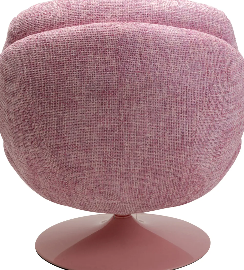 KARE Drehsessel Cosy Pink Hot