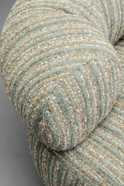 KARE Drehsessel Couture Stripes Blau New