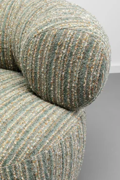 KARE Drehsessel Couture Stripes Blau New