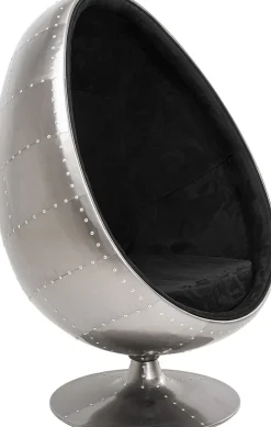 KARE Drehsessel Eye Ball Graphit Sale