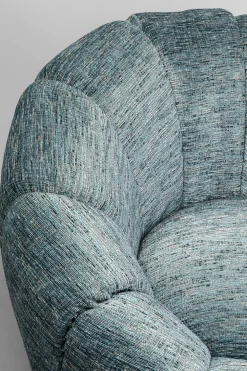KARE Drehsessel Fiori Blau Sale