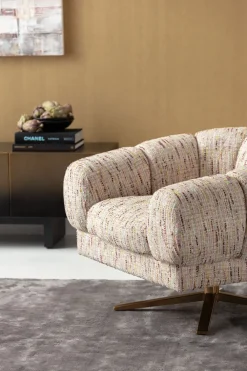 KARE Drehsessel Janno Beige Online