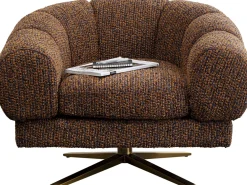 KARE Drehsessel Janno Braun Outlet
