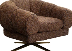 KARE Drehsessel Janno Braun Outlet