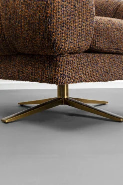 KARE Drehsessel Janno Braun Outlet