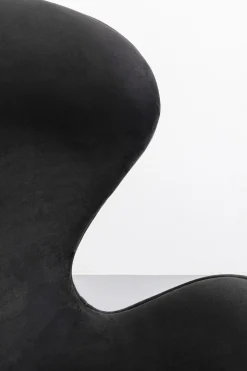 KARE Drehsessel Lounge Black Graphit Outlet
