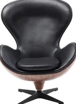 KARE Drehsessel Lounge Black Walnut Sale
