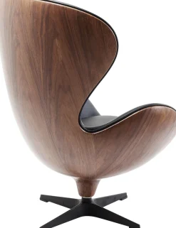 KARE Drehsessel Lounge Black Walnut Sale