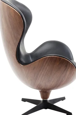 KARE Drehsessel Lounge Black Walnut Sale