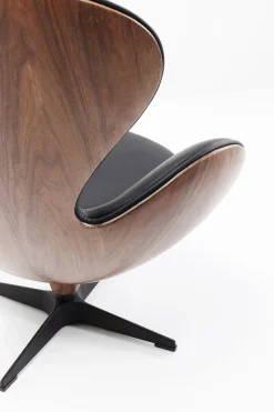 KARE Drehsessel Lounge Black Walnut Sale