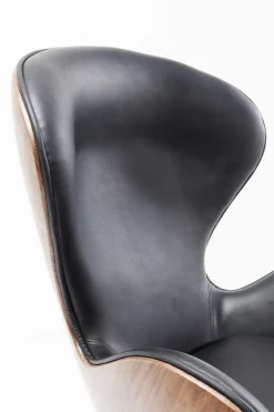 KARE Drehsessel Lounge Black Walnut Sale